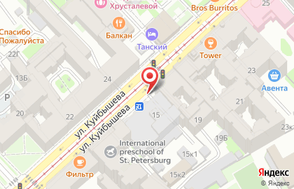 Хлебный завод Арнаут в Петроградском районе на карте