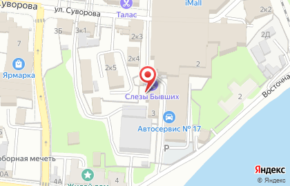 Гост на улице Суворова на карте