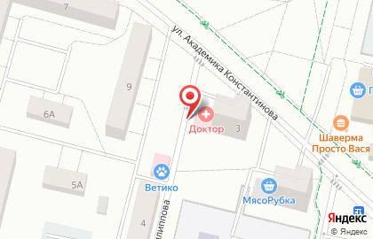 Клиника Доктор на карте