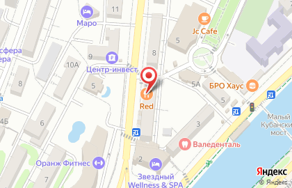Ресторан Red на карте