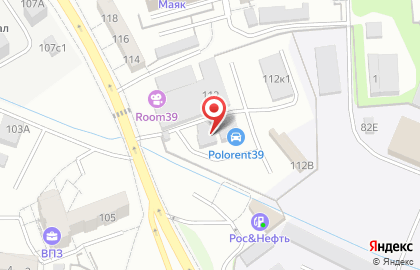 Рекламно-производственная компания Рекарт на Советском проспекте на карте