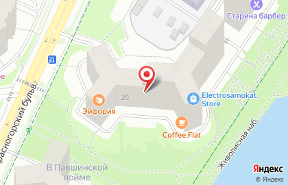 Мини-маркет Изюминка на Красногорском бульваре на карте