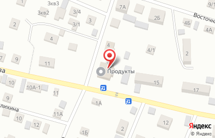 Продуктовый магазин в Улан-Удэ на карте