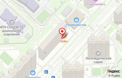 Цветочный бутик Amore+Fiori на проспекте Гагарина на карте