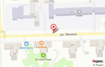 Башня на улице Ленина на карте