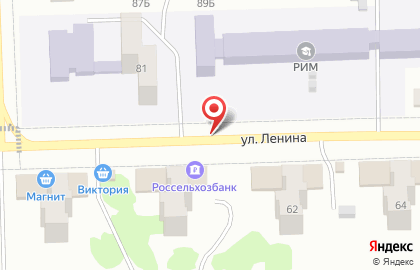Имплозия на улице Ленина на карте