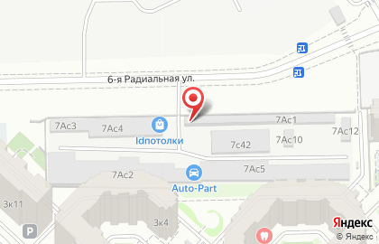 Буксир24 - Грузовой эвакуатор в Москве на карте