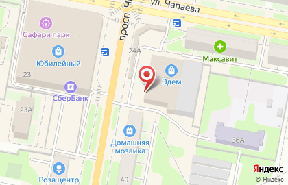Магазин косметики и бытовой химии Флирт на проспекте Чкалова, 24 в Дзержинске на карте