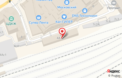 Школа танцев Джигит.ру на Комсомольской площади на карте