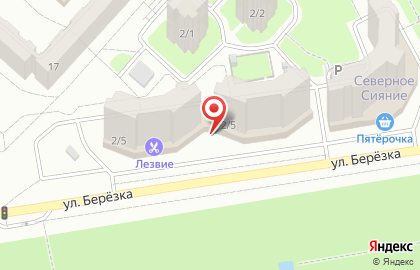 Магазин автозапчастей Armtek на улице ​Берёзка на карте