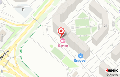 Медицинская лаборатория Гемотест на улице Перелета на карте