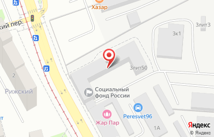 Банкетный комплекс в Чкаловском районе на карте