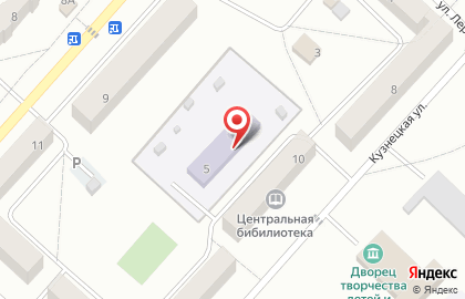 Детский сад Светлячок на Октябрьской улице на карте