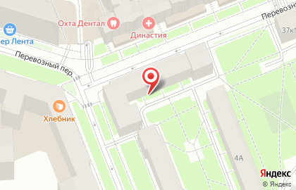 БЭП в Перевозном переулке на карте