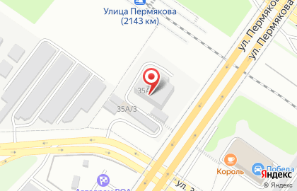 Дирижабль на улице 30 лет Победы на карте