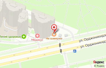 Кафе быстрого питания Не шаверма на карте