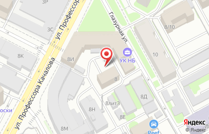 Блик на площади Александра Невского I на карте