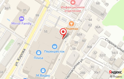 Парикмахерская Стрижка в Адлерском районе на карте