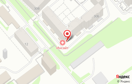 Наркологическая клиника Инсайт на улице Академика Губкина на карте
