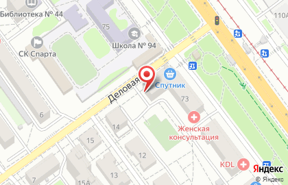 Салон-парикмахерская Жемчужина в Ленинском районе на карте