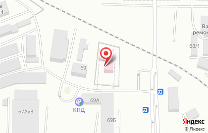 Городская клиническая больница №10 на улице Ульяновых на карте