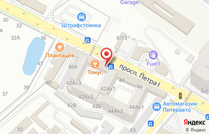 Супермаркет Петровский на карте