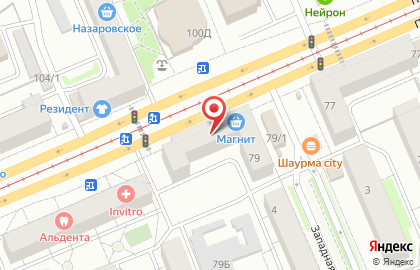 Гастромаркет Вкусно на карте