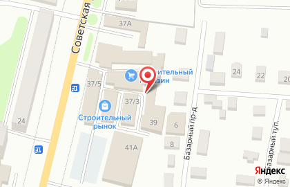 Торговые ряды Всё для строительства на карте