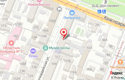 Свадебный салон Pronova на Молодогвардейской улице на карте