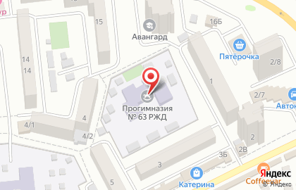 Прогимназия №63 в Ростове-на-Дону на карте