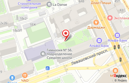 ОВиРУГ, Отдел Вселения и Регистрационного Учета Граждан Петроградского района на карте