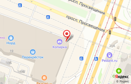 Ювелирно-часовая мастерская Aurum на метро Проспект Просвещения на карте