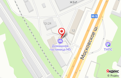 Типография Фортуна на Московском шоссе на карте