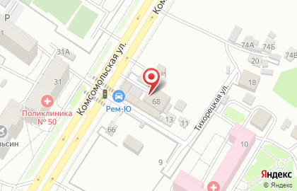 Автомойка в Уфе на карте