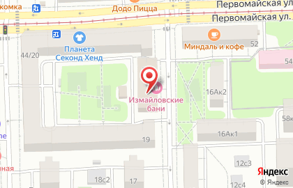 VIP Сауна в Москве на карте