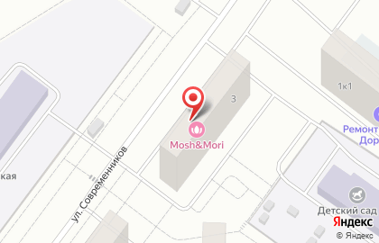 Салон красоты Moshandmori Новогорелово на карте