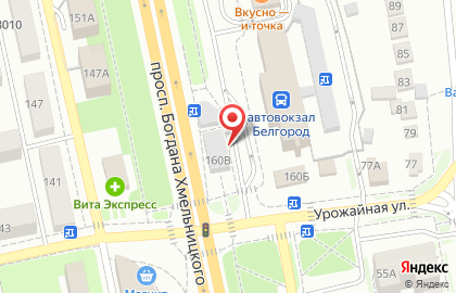 Пиццерия Мастер пицца в Белгороде на карте
