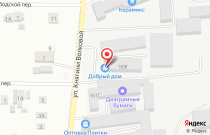 Мебельный салон Добрый Дом на улице Константина Заслонова на карте