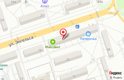 Аптека Апрель в Волгограде на карте
