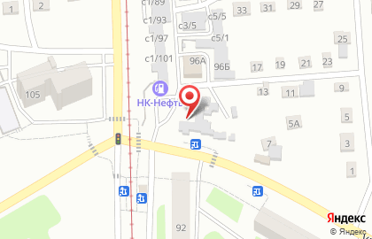 Шиномонтажная мастерская в Ангарском переулке на карте
