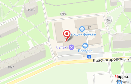 Магазин Аквапункт на Красногородской улице на карте