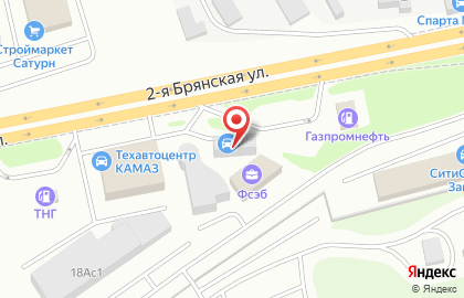 Авторизованный сервисный центр Mobil 1 Центр на 2-ой Брянской улице на карте