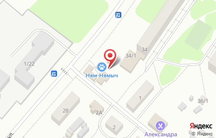 Магазин зоотоваров на Корабельной улице на карте