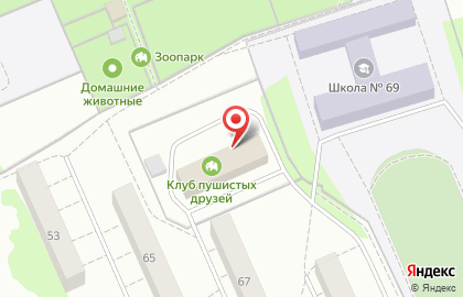 Центр развития предпринимательства на улице Дзержинского на карте