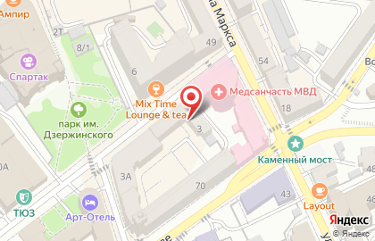 Адвокатская консультация Центрального района г. Воронежа на карте