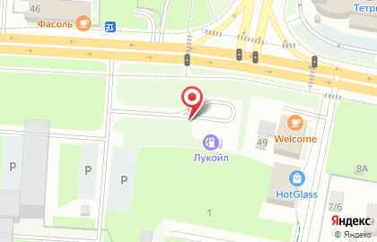 АЗС Лукойл в Великом Новгороде на карте