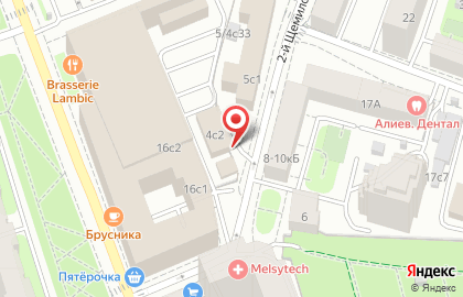 Станция Виртуальная на Новослободской на карте