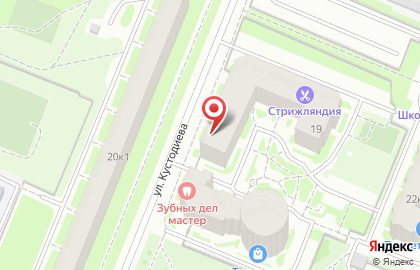 Массажный салон в Санкт-Петербурге на карте