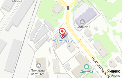 Автосервис АвтоПрофи, автосервис на Волгоградской улице на карте