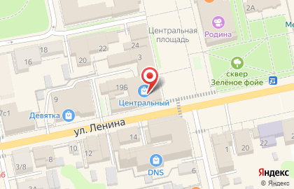Компания Апельсин на площади Ленина на карте